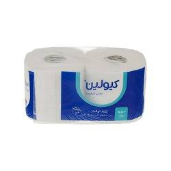 کیولین دستمال توالت 4 لایه 2 رول